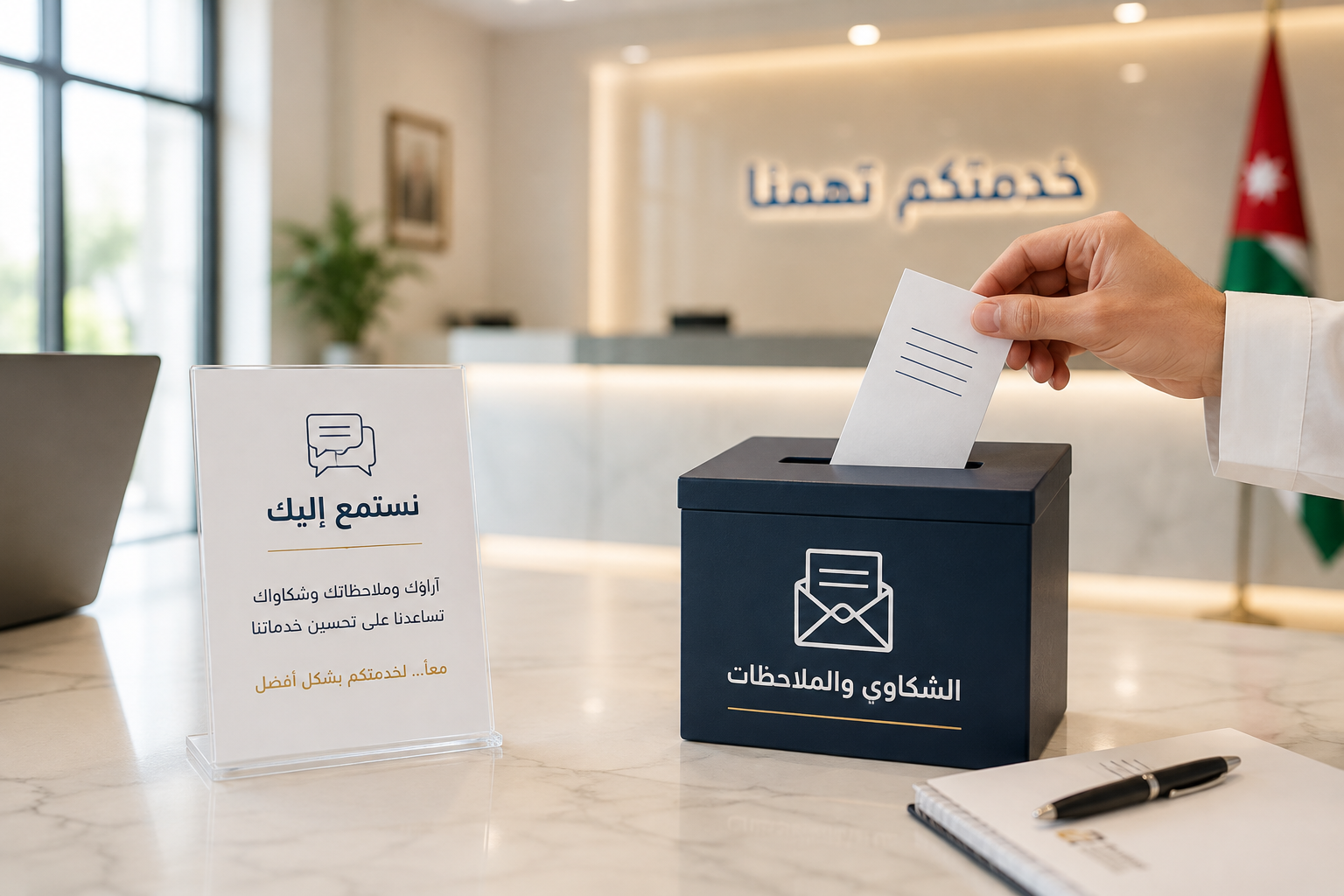 بوابة الشكاوى والمقترحات